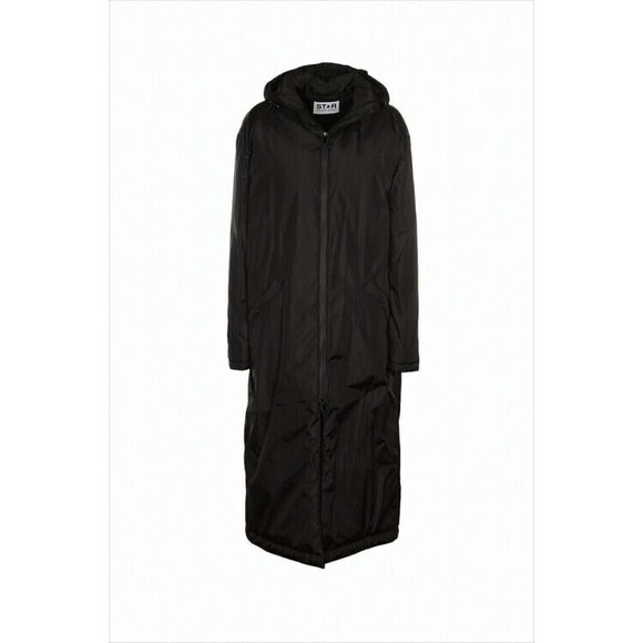 Golden Goose Long Padded Coat With Hood And Star Graphic - NWT